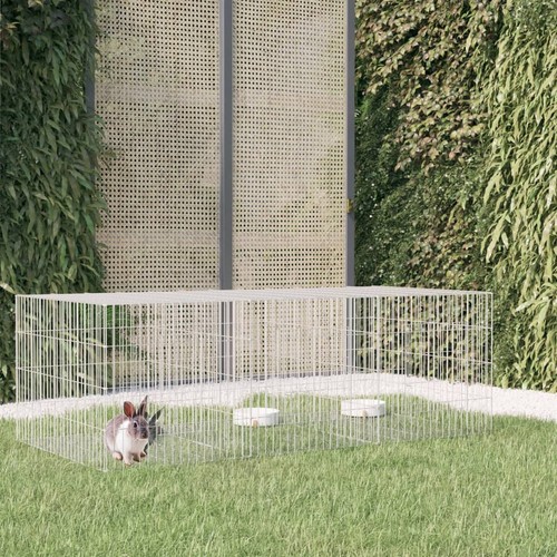Cage lapin panneaux - à,