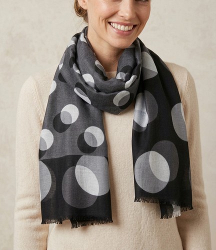 Foulard chic graphique - chic,