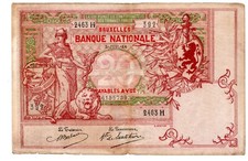 Belgique Belgium Billet 20