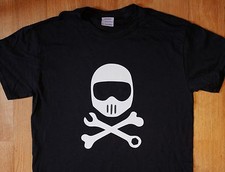 T-Shirt Casque Moto Cafe racer Brat Scrambler Bobber (Homme ou femme)