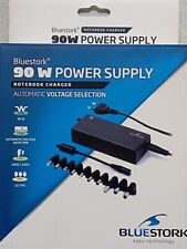Chargeur Universel Bluestork 90W 100V/240V Automatic Voltage Ordinateur Portable