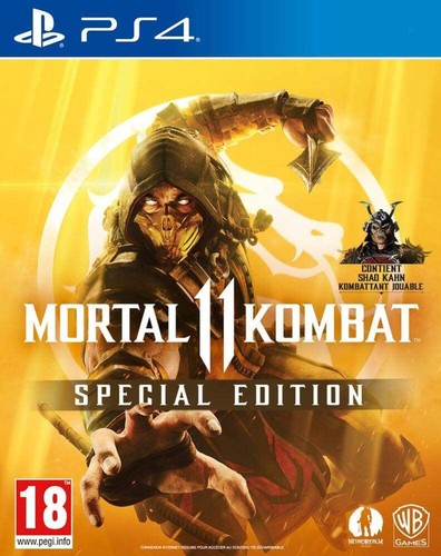 Jeu ps4 mortal kombat - jeu,