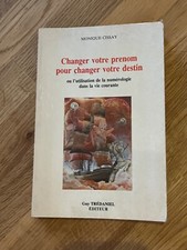 Livre Changer votre prénom