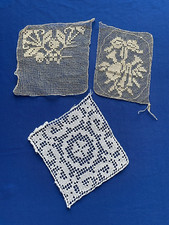 3 Eléments anciens faits main