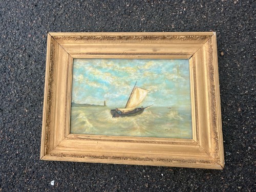 Tableau ancien huile sur