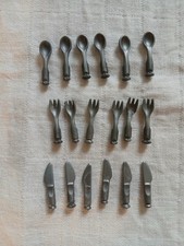 Vaisselle PLAYMOBIL - Couverts pour six personnes, cuillers couteaux fourchettes