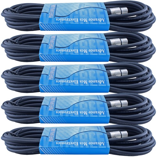 5pack foot feet 3pin xlr - 5pack, ft