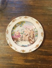 Assiette décorée du Jugement