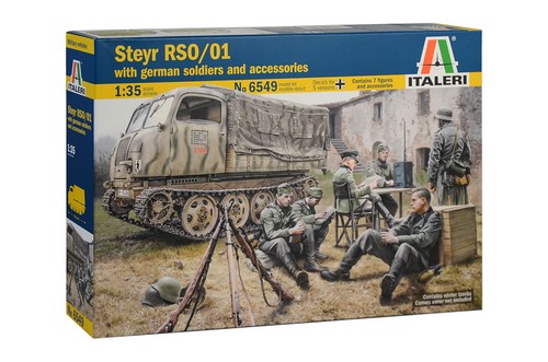 Italeri steyr rso 01 with - 1:35,