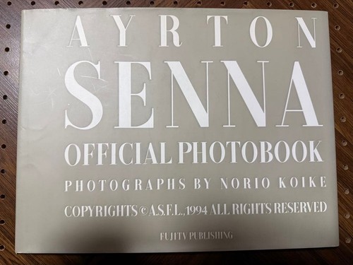 Livre photo officiel ayrton - livre,