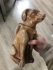 Beau pichet grés Absinthe chien XIXéme beauvaisis ?