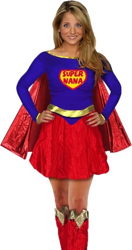 Déguisement super nana taille - super,