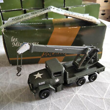 camion grue Kaiser Jeep 6X6 M35 Réo - 1/50 - solido metal # 73 HACHETTE
