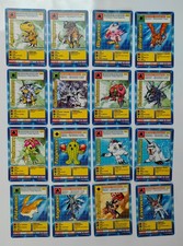 Jeu de départ de 62 cartes digimon françaises digi-bataille 1999