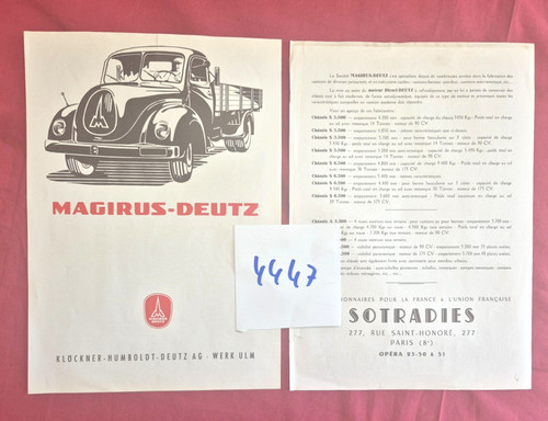 4447 magirus deutz - /, /