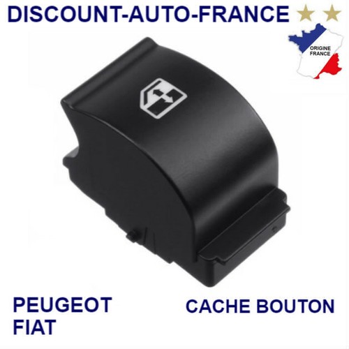 Bouton cache leve vitre - , fiat