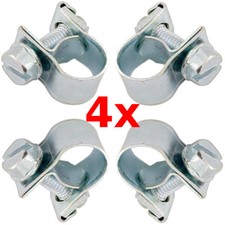 4x COLLIER DE SERRAGE DURITE 8MM 10MM 12MM 14MM 16MM A VISSER ACIER TUYAU TUBE 