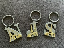 PORTE-CLÉS PARIS TOUR EIFFEL INITIALES N, J OU S, IDÉES CADEAUX ! 🎁 (PRIX PR 1)