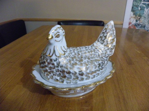Poule bonbonnière ancienne - bonbonniÈre, en