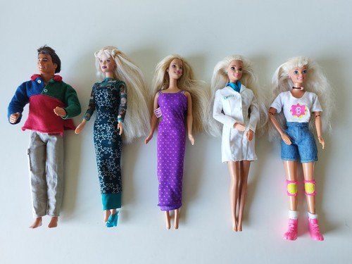 Lot barbie 1966 1968 - barbie, 1993