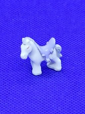 Polly Pocket, Cheval Blanc avec selle, Happy Horses, Bluebird, 1994