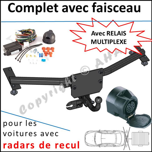 Attelage remorque pour opel - attelage,