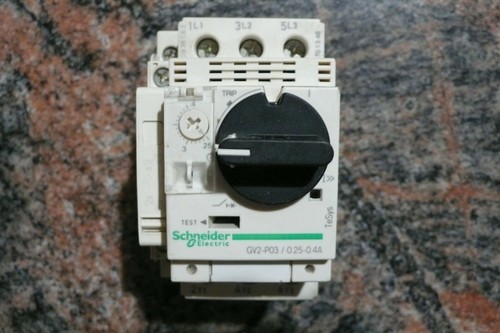 Disjoncteur moteur triphase - disjoncteur,
