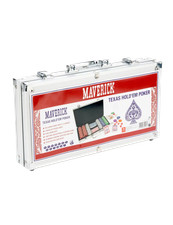 Mallette de Poker Maverick 300 Jetons 11,5 g et 2 jeux 54 cartes FR CartamundiPI