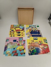 Vilac Lot De 4 Puzzles Bois 4