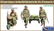 GECKO MODELS Parachutistes
