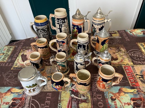 Collection chopes bière - collection,