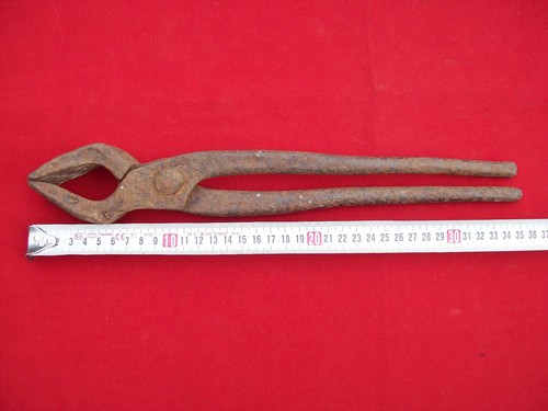 Ancienne pince forgeron fer - de,