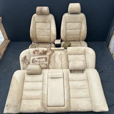 Sièges chauffants électriques intérieurs Audi A6 C5 S6 beige champagne