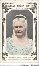 AHHP3-0463 - CHROMOS - CHOCOLAT-GUERIN-BOUTRON - PARIS - carmen sylva - 10,