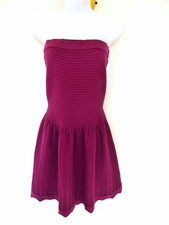 Etat NEUF, Robe Bustier SANDRO, fuchsia, Taille 36