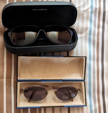 2 MONTURES de LUNETTES avec ETUIS