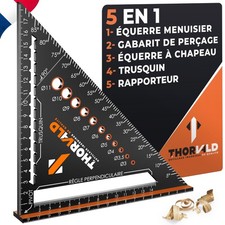5 en 1 Equerre Menuisier 180