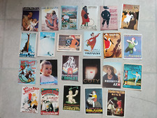 LOT DE 23 CARTES POSTALES EDITION NUGERON.SERIES: NOS PUBLICITES,DANSE ET MAGIE.