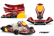 Autocollants Graphiques De Karting Pour KG Freeline Birel Cadet REAPER R