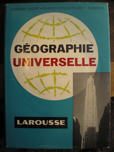 Geographie universelle - geographie,