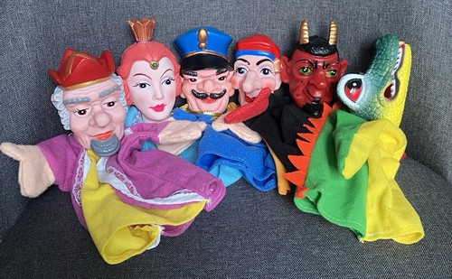 Lot marionnettes main - lot,
