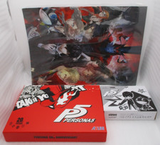 Persona 5 20th Anniversary Édition Famitsu Dx Paquet PS4 W/Figurine & Affiche