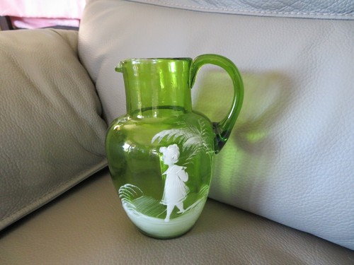 Ancien pichet carafe verre - pichet,