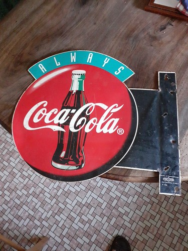 Rare plaque métal coca - rare,