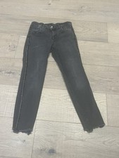 Chic Et Rock Jean Noir Tendance Noir Effiloché marque Liu Jo