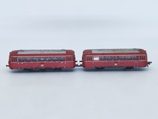 HO FLEISCHMANN 1372/2 - Autorail + VT 98 2nd Class - Functional, Lighted - 6#