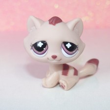 authentic littlest LPS PETSHOP monopoly TABBY CAT kitty chat gouttiere no #
