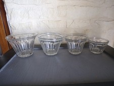 4 pots de confiture anciens