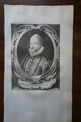 Orlando lassus portrait - orlando,