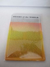PLAQUE ÉMAILLÉE "DES BIÈRES DU MONDE " 20 x 14,5 cm (1.741)